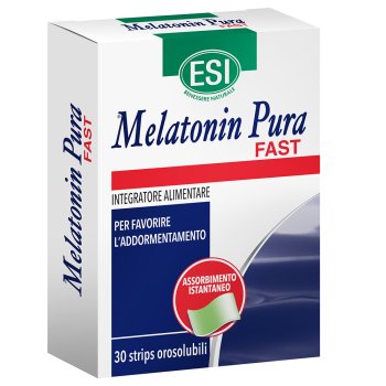 melatonin pura fast 1mg 30 strisce sublinguali